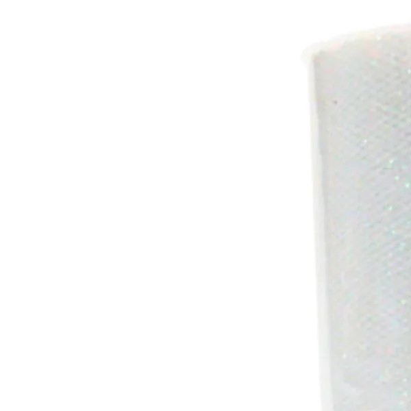 TULLE DIAMANTADO ROLLO 15X9.14M. PLATA